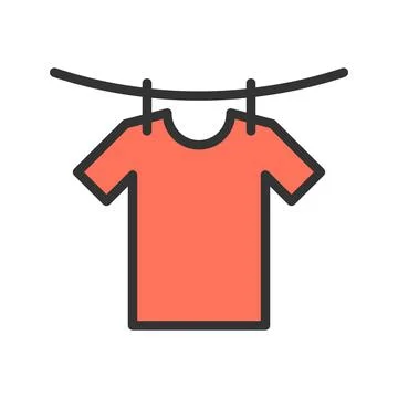 Dry Clean icon vector image. Stock Illustration