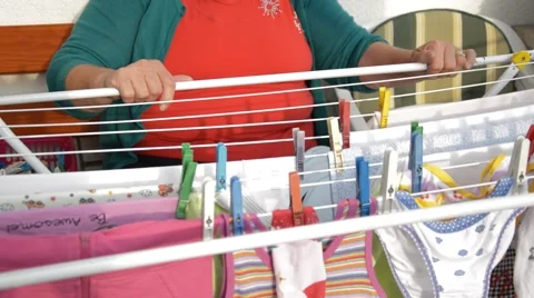 Dry clothes Stock-Footage 42950319