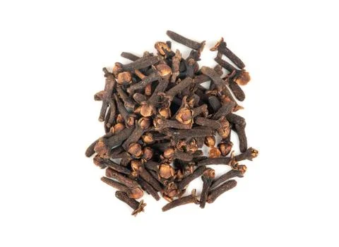 Dry cloves isolated Stock Photos