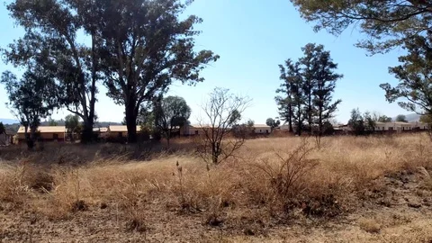 A Dry Countryside co Stock Footage 118535192