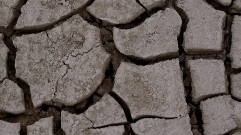 Dry cracked earth Stock Footage 123149938