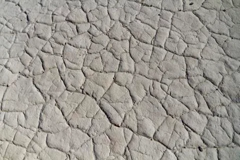 Dry cracked limestone Stock Photos