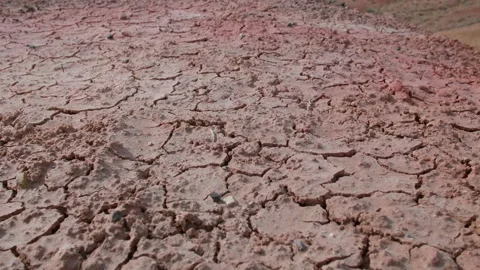 Dry cracked soil Stock Footage 199271277