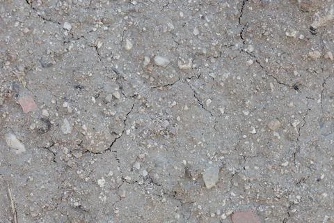 Dry cracking soil texture showing drought conditions Fotos de archivo