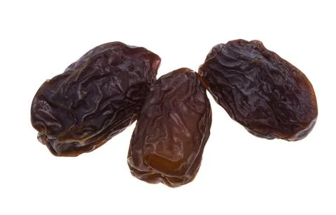 Dry dates isolated Stock Photos
