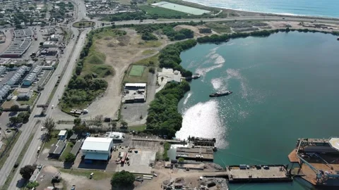 Dry Dock Stock Footage 260573269