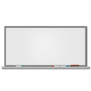 Dry Erase Board Stock Illustration