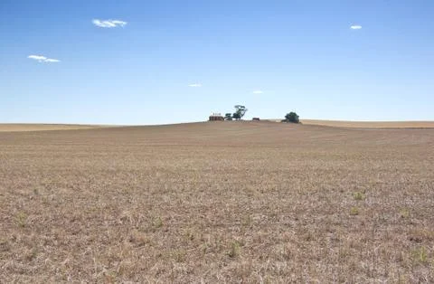 Dry farm Stock Photos
