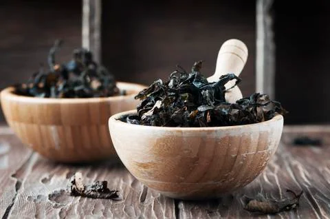 Dry fermented tea of fireweed (Chamerion angustifolium) Stock Photos