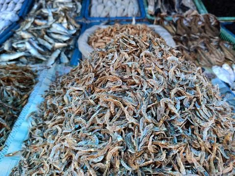 Dry Fish Stock Photos