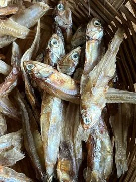 Dry fish Stock Photos