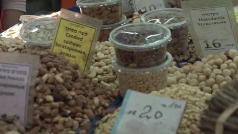 Dry food at marker Stock Footage 77675908