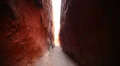 Dry Fork Narrows 05 Grand Staircase Escalente Man Canyoneering HD Footage