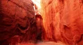 Dry Fork Narrows 10 Grand Staircase Escalente Woman Canyoneering HD Footage