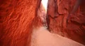 Dry Fork Narrows 15 Zoom In Grand Staircase Escalente Canyoneering HD Footage