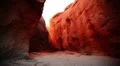 Dry Fork Narrows Dolly 02 Grand Staircase Escalente Canyoneering HD Footage