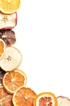 Dry fruit slices Stock Photos