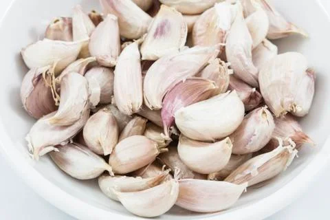 Dry garlic Foto stock