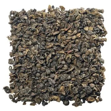 Dry green tea Stock Photos