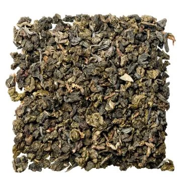 Dry green tea Stock Photos