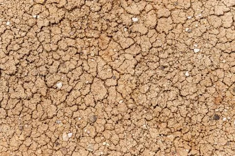 Dry ground with cracks Stock Photos