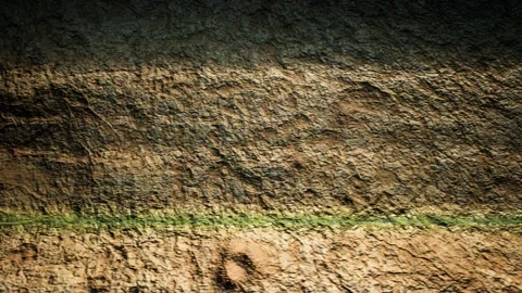 Dry Ground Stratum Nature Background Loop Stock Footage 159492071