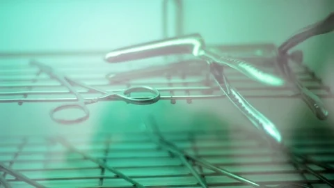 Dry Heat Sterilization Stock Footage 77180311