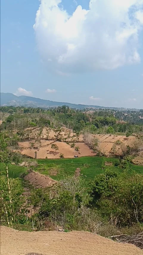 Dry hill Stock Footage 285208813