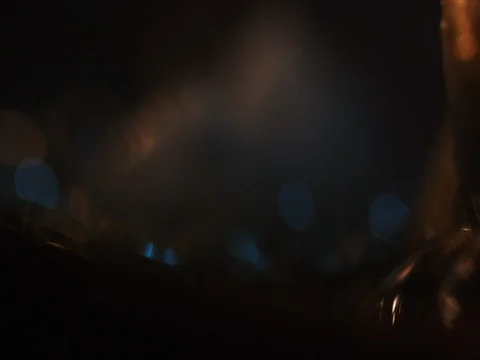 Dry ice in the boiling liquid. Boiling Water Close Up with Steam. Stock Footage 70718342