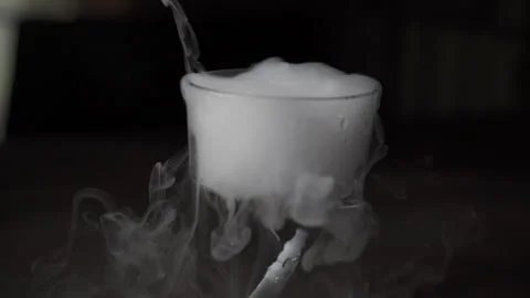 Dry Ice Flow Side Slowmo Stock-Footage 139414046