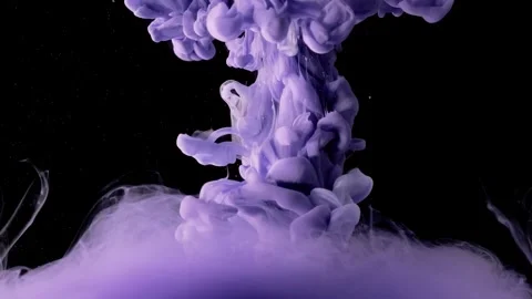 Dry ice sublimation effect with thick white fog. Cold vapor smoke simulation for 库存影片 340450212