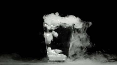 Dry ice vapor Stock Footage 35574455