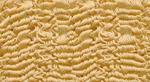 Dry instant noodles pattern for background Stock Photos