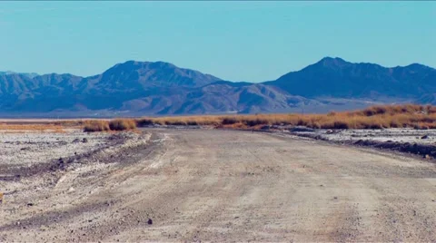 Dry lake 3-4 Stock Footage 1007757