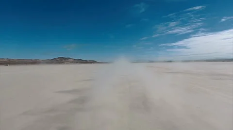 Dry Lake bed Desert 스톡 동영상 35545762