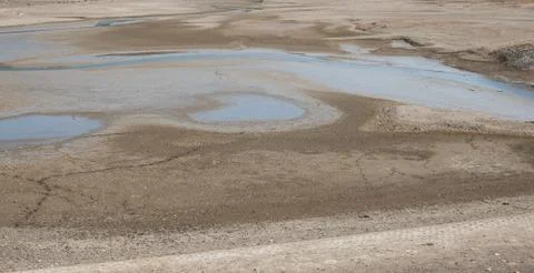 Dry lake Stock Photos