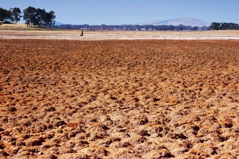 Dry lake Stock Photos