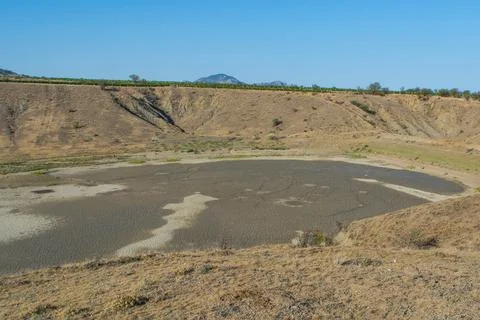 Dry lake Stock Photos