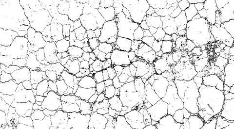Dry land crack texture for overlay,  cracked wall texture grunge background Stock Illustration