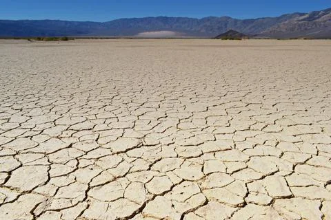 Dry landscape, environmental problem, global warming Stock Photos