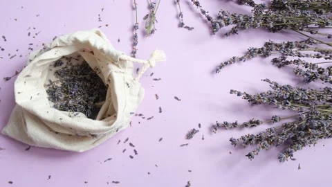 Dry lavender Vidéo 196814894