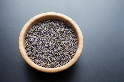 Dry lavender tea Stock Photos