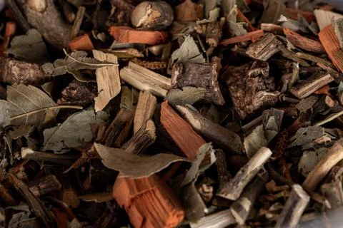 Dry leaf tea background Stock Photos