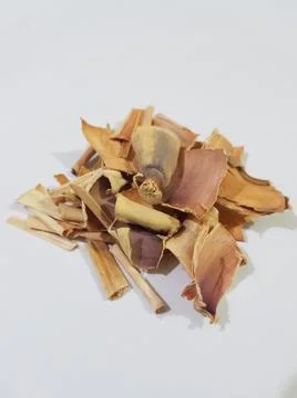 Dry lemon grass Stock Photos