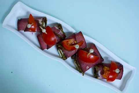 Dry meat Stock Photos