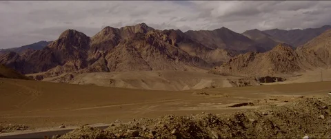 Dry mountain desert Stock Footage 106815420
