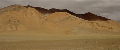 Dry mountain desert shot Stock Footage 106812246