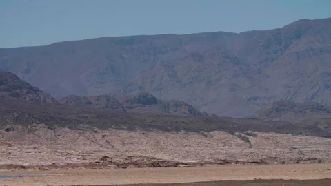 Dry Mountain Landscape in Eastern African Desert Vídeos de archivo 144977903
