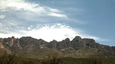 Dry Mountain Peaks Stock Footage 54757318