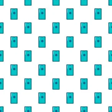 Dry napkins pack pattern seamless Stock Illustration